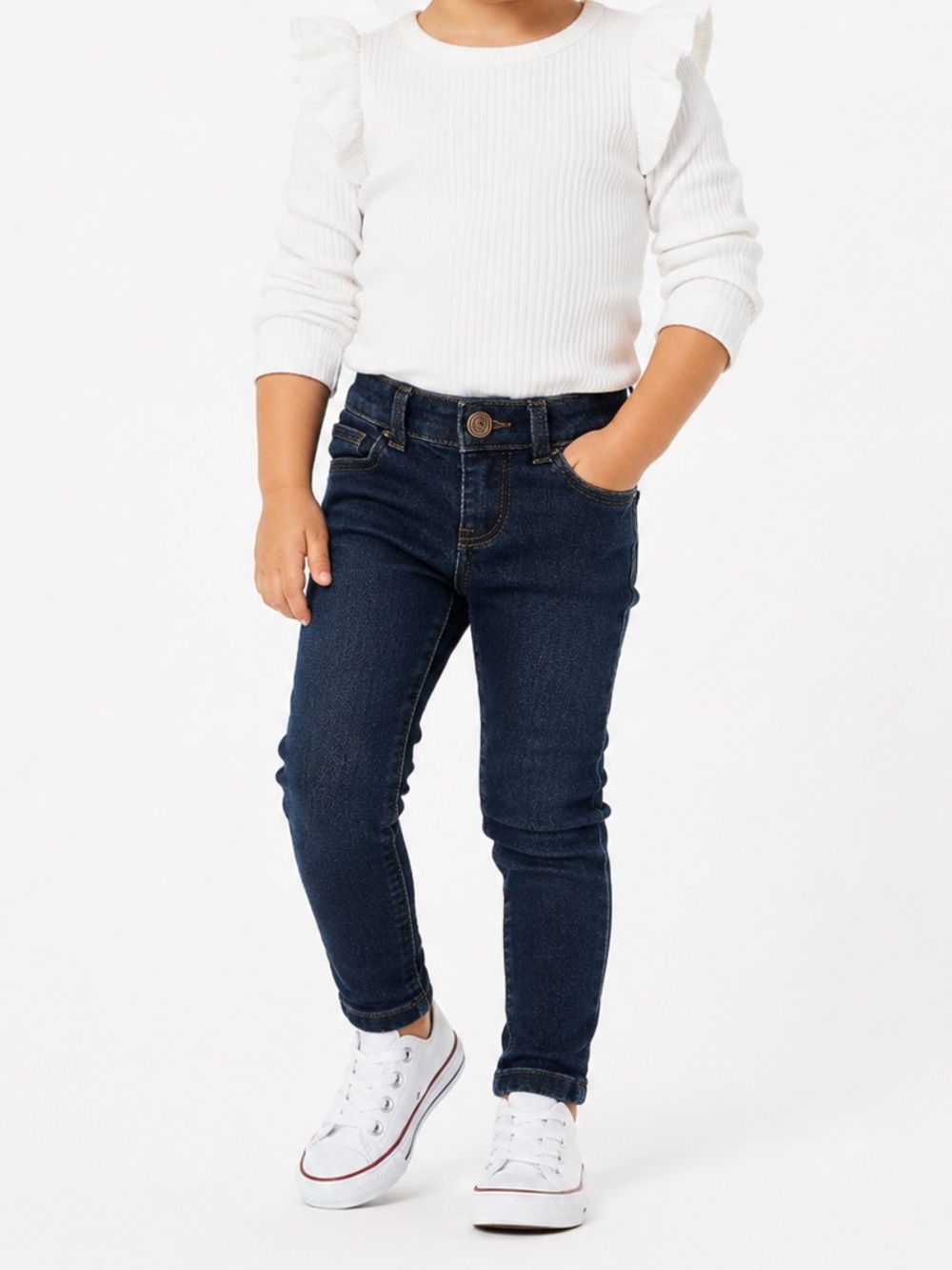 OshKosh B’gosh Skinny Jeans Toddler 2T Dark Blue Denim NWOT